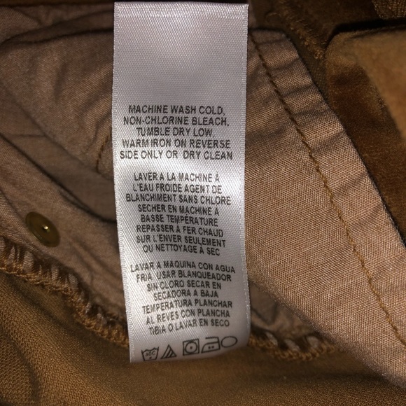 ‼️SOLD‼️ Frame | Le Velveteen Camel Skinny Pants Size: 24 NWT - Picture 13 of 15